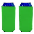 thumbnail image 1 of Blank Foam Collapsible 16 oz. Can Coolie (Neon Green, 2 Pack), 1 of 7