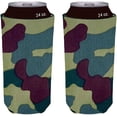 thumbnail image 1 of Blank Foam Collapsible 24 oz. Can Coolie (Green Camo, 2 Pack), 1 of 7