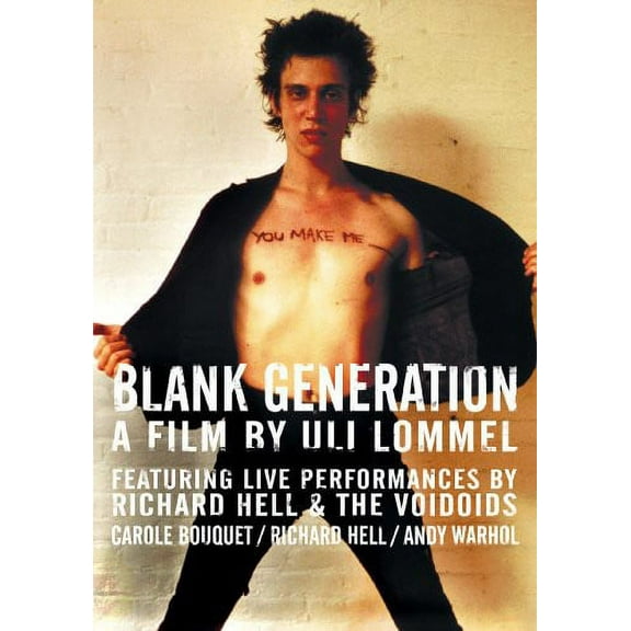 Blank Generation (DVD), Cult DVD, Music & Performance