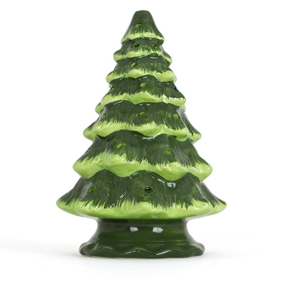 Blank Green Ceramic Christmas Tree