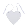thumbnail image 1 of Blank Heart Shape Sign W/Ribbon - Home Decor - 1 Piece, 1 of 1