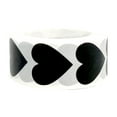 "Blank Heart Stickers Self Roll For Heart Shaped Labels And Tags