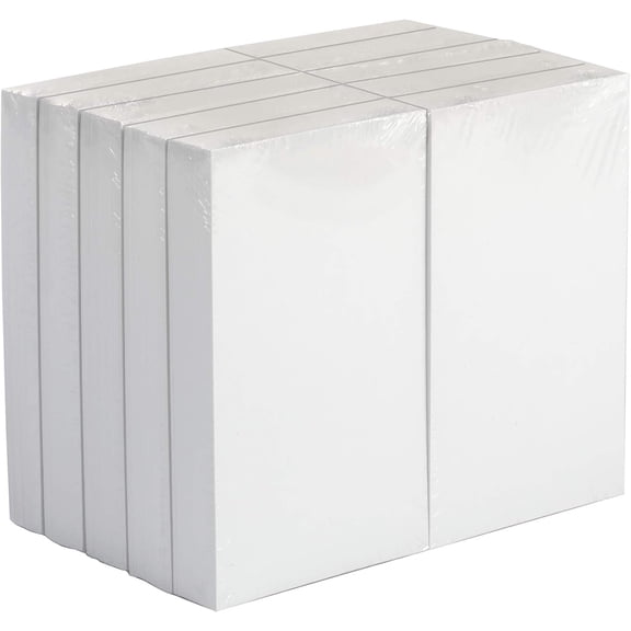 Blank Index Cards for Studying and Note Taking, White, 3" x 5", 1000 Count (10 Pack of 100), 7.5 pt. Paper Weight