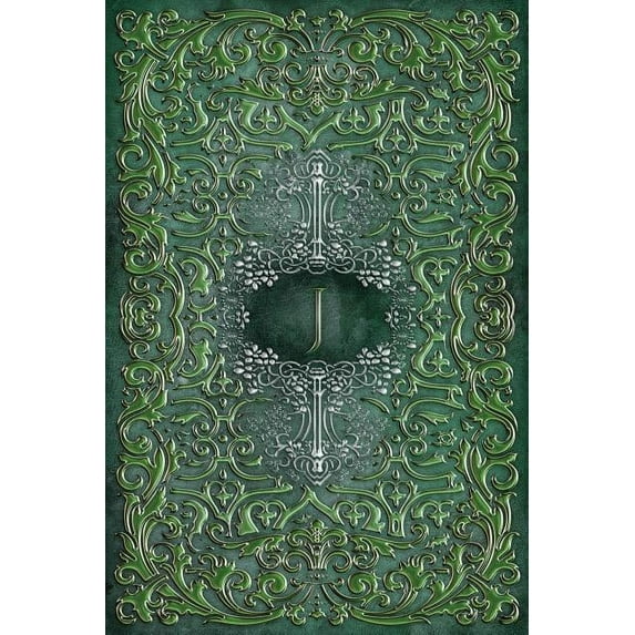 Blank Journal Diary Memoir Log Logue: Monogram "J" Notebook (Paperback)