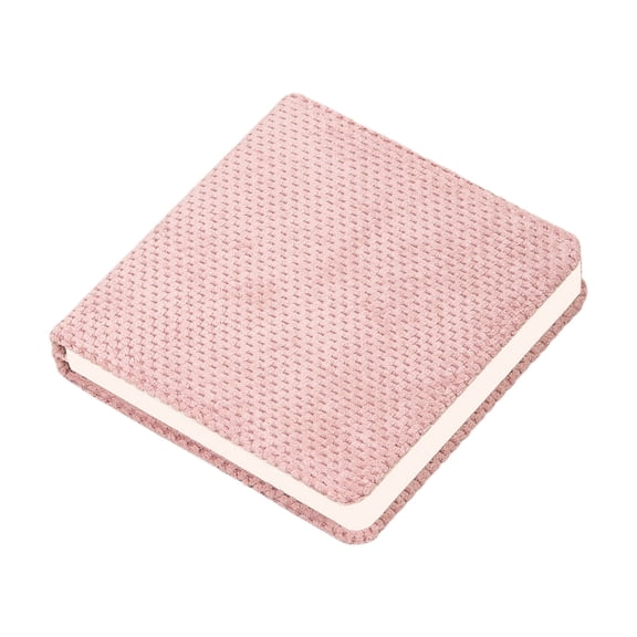 Blank Journal Notebook,200 Pages,5.7 in x 5.7 in Square Notebooks,Handheld Ledger Journal,Diary Memo Planner,Hardcover Pocket Journaling Notebook for Travel Work Note Taking and Sketching(Pink)