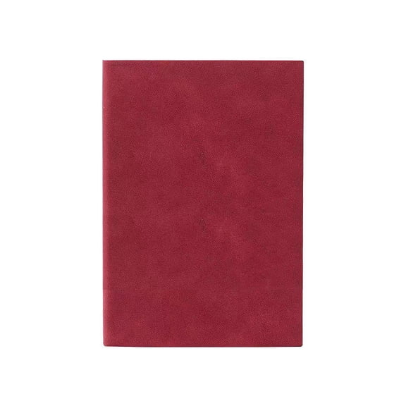 Hardcover Leather Journal Blank Notebook A5:260 Pages/A6:192 Pages,100 GSM Thick Sketch Book Unlined for Drawing Writing Journaling Sketching Travel Diary Work Office Men Women,1Pc(Wine-A6,5.5x4")