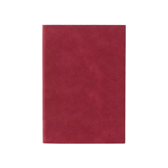 Blank Journal Notebook A5:260 Pages And A6:192 Pages Thick Sketch Book For Women Men Hardcover Leather Unlined Journaling For Work Notebooks For Writing Study Office Work,Red,10.5*14cm