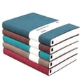 thumbnail image 1 of Blank Journal Notebook A6 Thick Sketch Book Hardcover Leather Unlined Journaling for Writing Sch ool Study Office Work Travel Diary Professional Notebook 1Pcs, 1 of 5