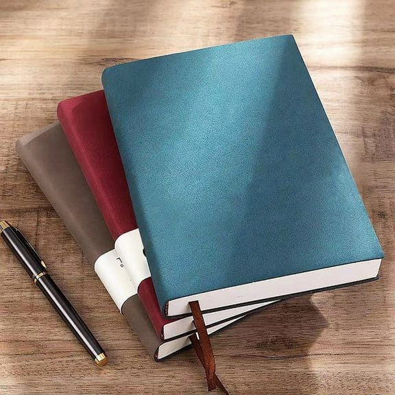 Blank Journal Notebook,Hardcover Sketch Book,Unlined Notebook Journal for Women Men School,A6,192 Pages Sketch Book,Hardcover Leather Unlined Journaling for Work,Sketching,Drawing,Painting
