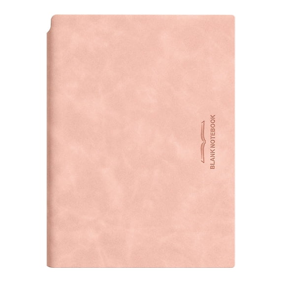 Blank Journal Notebook, Ongmies Elegant Personalized Notebook, Leather Hardcover for Sketching, Drawing, Painting