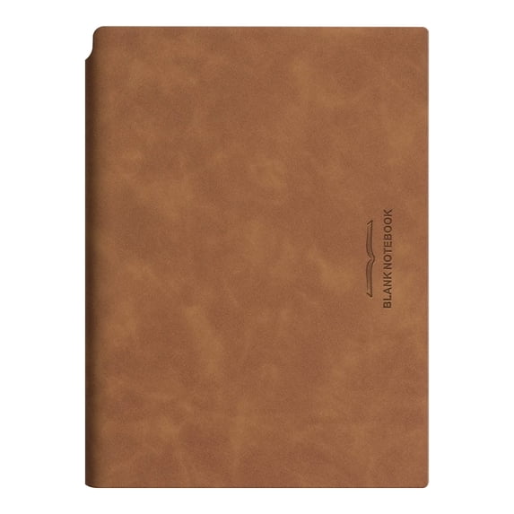 Blank Journal Notebook, Ongmies Elegant Personalized Notebook, Leather Hardcover for Sketching, Drawing, Painting