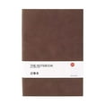 thumbnail image 1 of Blank Journal Notebook,Suede Cover Notebook,Business Notebook for Office & Daily Use,Hardcover Journaling Notebooks for Men Women,Thick Paper College Ruled Journal for Work Office (A5 Brown), 1 of 6