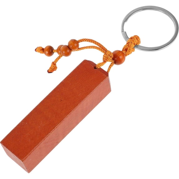 Blank Keyrings Wooden Diy Key Rings Individuals Artwork Needs Smooth Surface 10Pcs