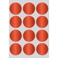 thumbnail image 1 of Blank Labels Round 1.5 inch (3.8 cm) Metallic Red Sticker- 1200 Pack by Royal Green, 1 of 6