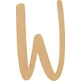 thumbnail image 1 of Blank MDF Letter 22'' Tall Hometown DIY W, Paintable Alphabet A-Z, 1 of 5