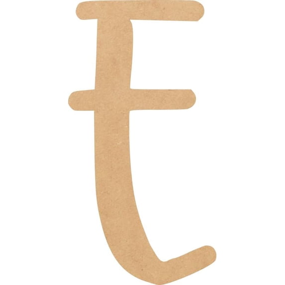 Blank MDF Letter 8'' Tall Hometown DIY E, Paintable Alphabet A-Z