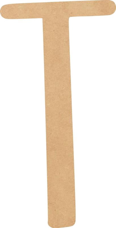 Blank MDF Letter 8'' Tall Hometown DIY T, Paintable Alphabet A-Z ...