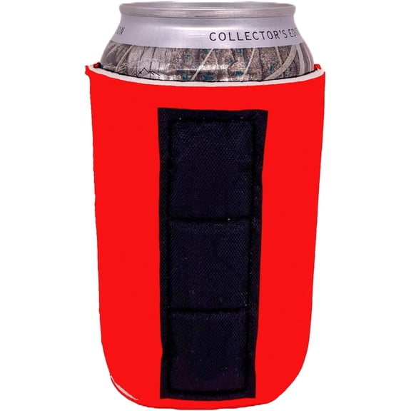 Blank Magnetic Neoprene Can Coolie (10, Orange)