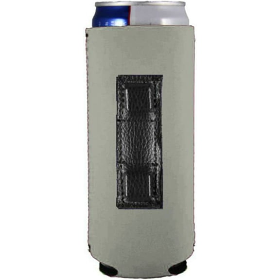 Blank Magnetic Neoprene Slim Can Coolie (Gray, 1)