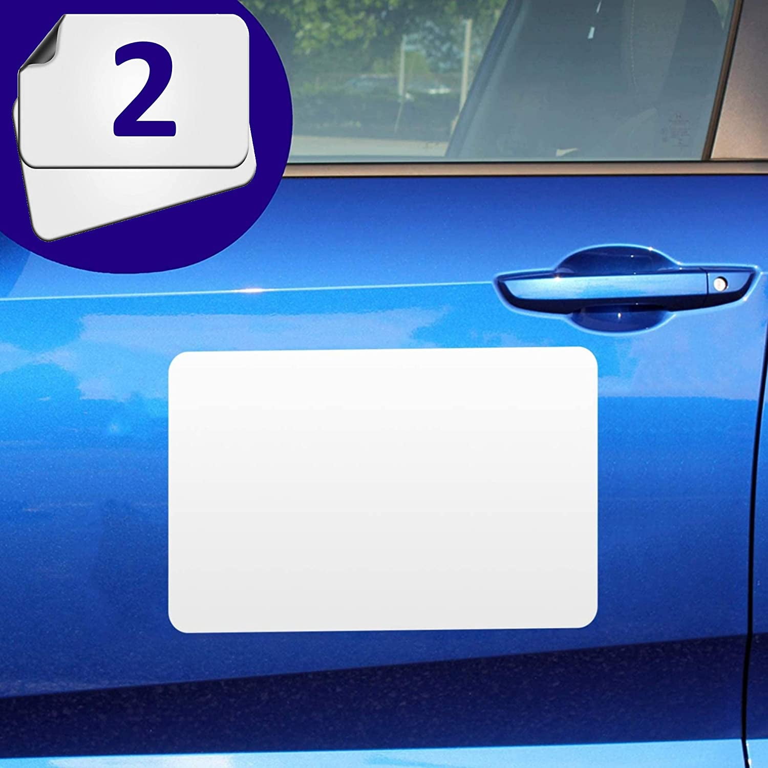 MSM71 Sheet Metal Auto Body Panel Magnets-2 pack