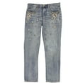 thumbnail image 1 of [BLANKNYC] Womens Embellished Girlfriend Cropped Jeans, Blue, 24, 1 of 1