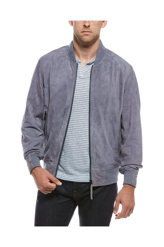 mens Suede Jacket, l
