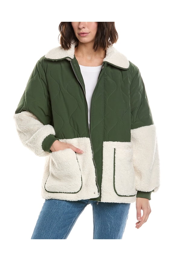 womens Hitch Hike Jacket, s, Green