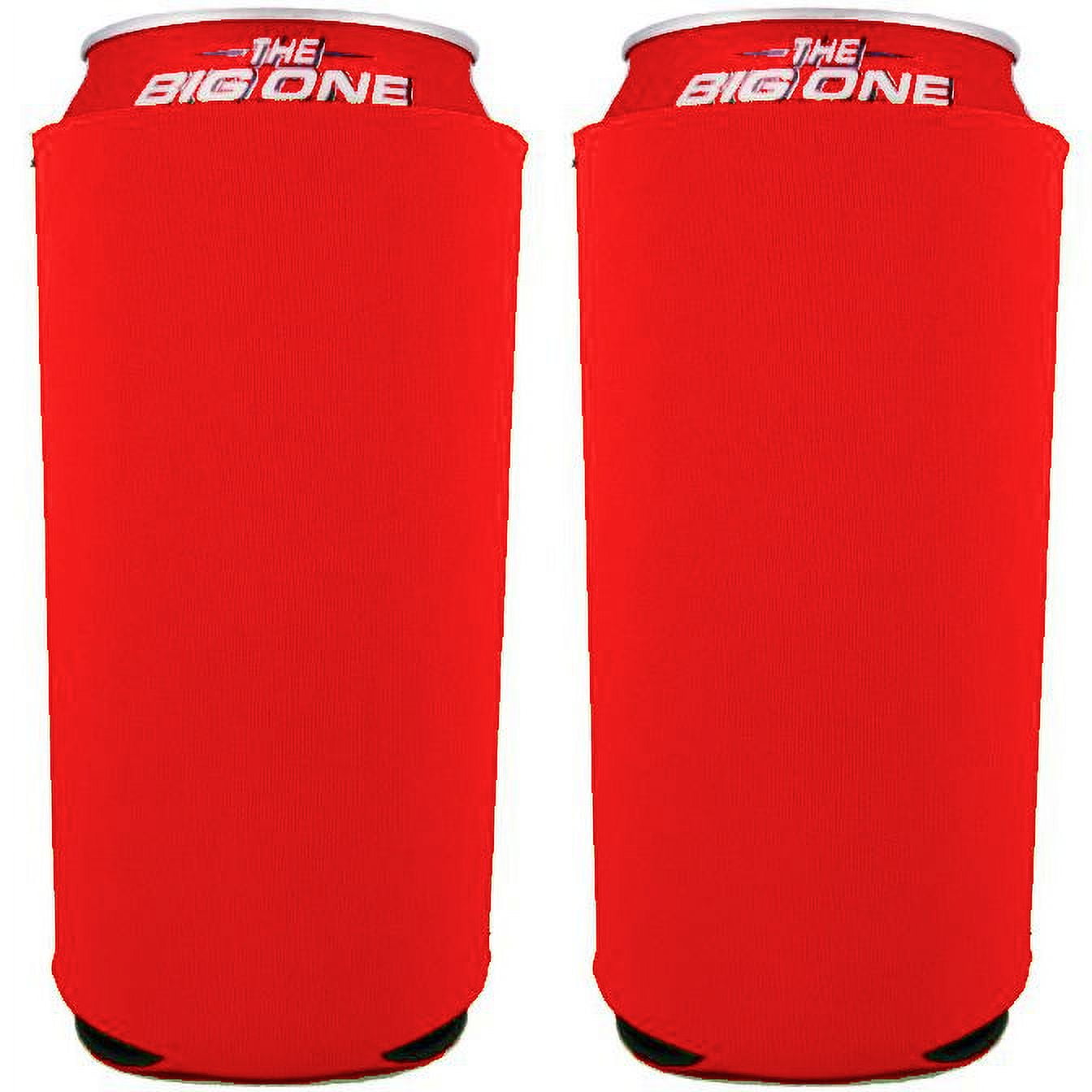 Blank Neoprene 24 Can Coolie (2 Pack, Bright Orange)