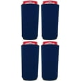 thumbnail image 1 of Blank Neoprene 24 oz. Can Coolie (4 Pack, Navy Blue), 1 of 7