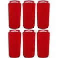 thumbnail image 1 of Blank Neoprene 24 oz. Can Coolie (6 Pack, Red), 1 of 6