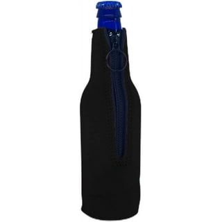 Neoprene Water Bottle Koozie 24oz - Retro Black