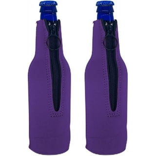 Callin' Baton Rouge Purple Zippered Bottle Koozie – Local Leaf Gallery