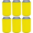 thumbnail image 1 of Blank Neoprene Collapsible Can Coolie (6 Pack, Yellow), 1 of 8