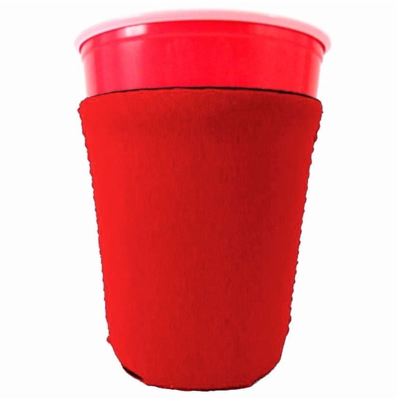 Blank Neoprene Party Cup Coolie (1, Bright Orange)