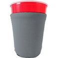 thumbnail image 1 of Blank Neoprene Party Cup Coolie (1, Gray), 1 of 6