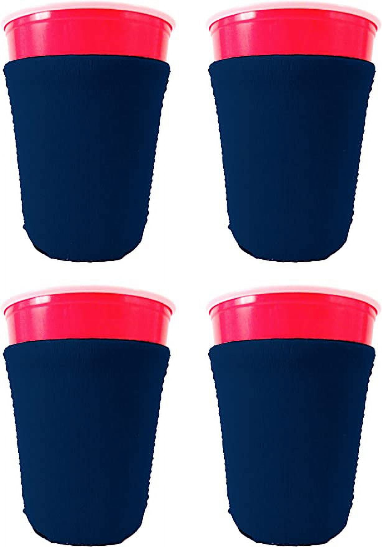 Blank Neoprene Solo Cup Collapsible Coolie (6, Various)