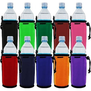 Blank Water Bottle Coolie Variety Color Packs – Wholesale Coolies