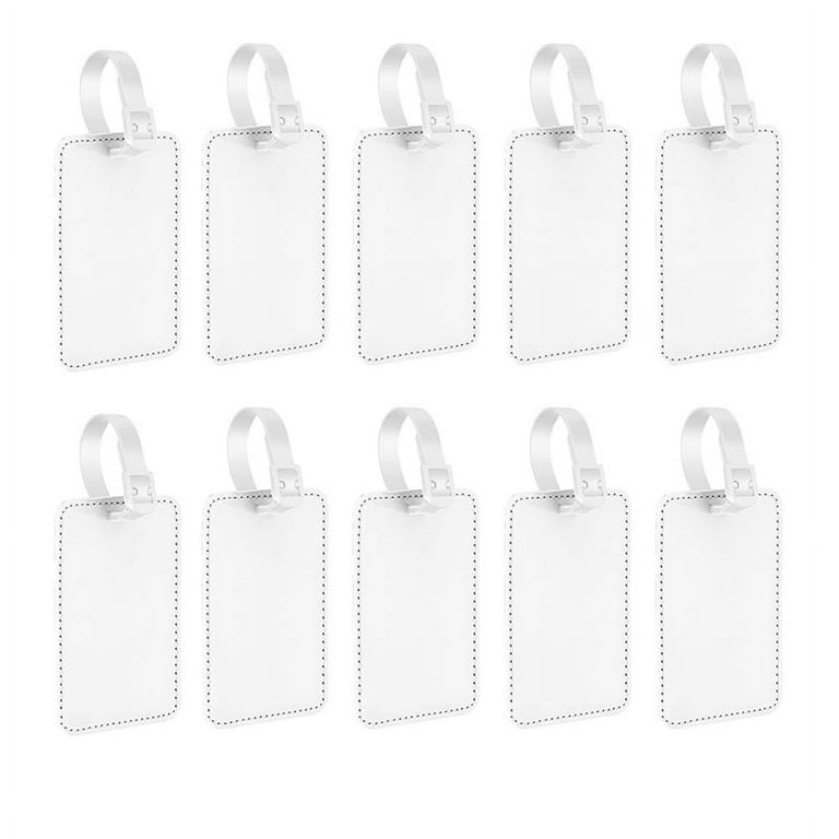 Blank sales luggage tags