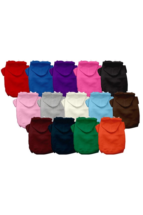 Blank, Plain Dog Cat Hoodie for Pets