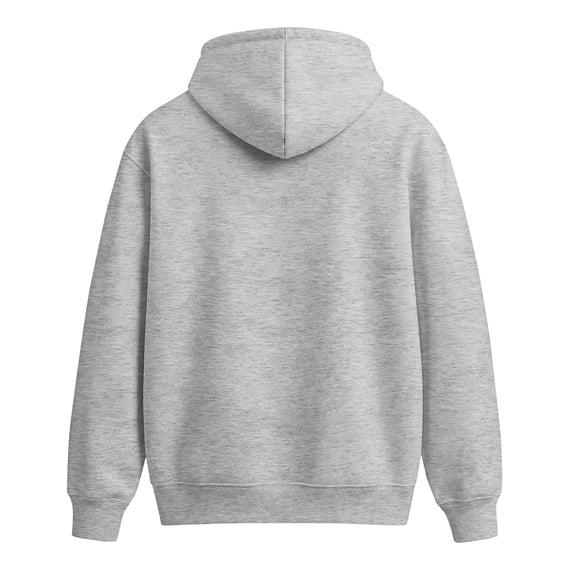 Blank Plain Pullover Hoodie for Men, Solid Hooded Sweatshirt, Loose Fit Long Sleeve Hoodie, Drawstring Pocket Casual Athletic Sweat Top Light Gray M
