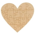thumbnail image 1 of Blank Puzzle Heart Wood Cutouts 23-inch, 1/8 inch Thick, Pack of 3 Wooden Hearts for Crafts, Mother's Day and Valentines, by Woodpeckers, 1 of 5