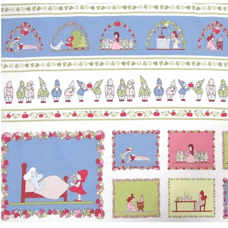 Blank Quilting Fairy Tale 24x43 in. panel 100% Cotton Fabric sold by the panel
