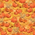 thumbnail image 1 of Blank Quilting Golden Days Pumpkin Patch Orange Cotton Fabric By The Yard, 1 of 1