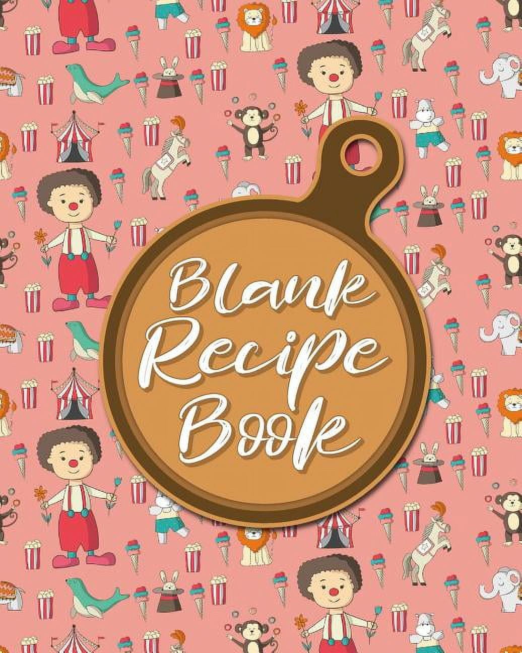 Blank Recipe Book Blank Cookbook Pages, Family Recipes, Blank Recipes