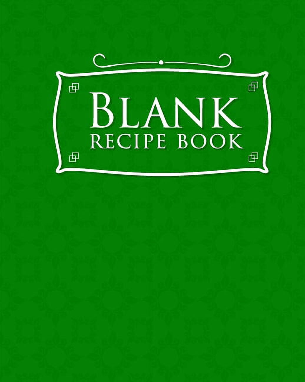 Blank Recipe Book Blank Cookbook Pages, Family Recipes, Blank Recipes
