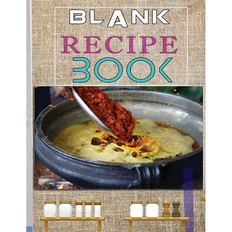 Personalized Recipe Book, Mom blank recipe book, Personalized