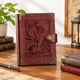 Blank Refillable Dnd Notebook, 2-Red-DragonKing, A5 Binder Journal with ...