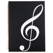 Blank Sheet Music Notebook, 160 Pages Composition Staff Paper Notebook, Manuscript Paper Notebook, 10 Staves Music clef notebook