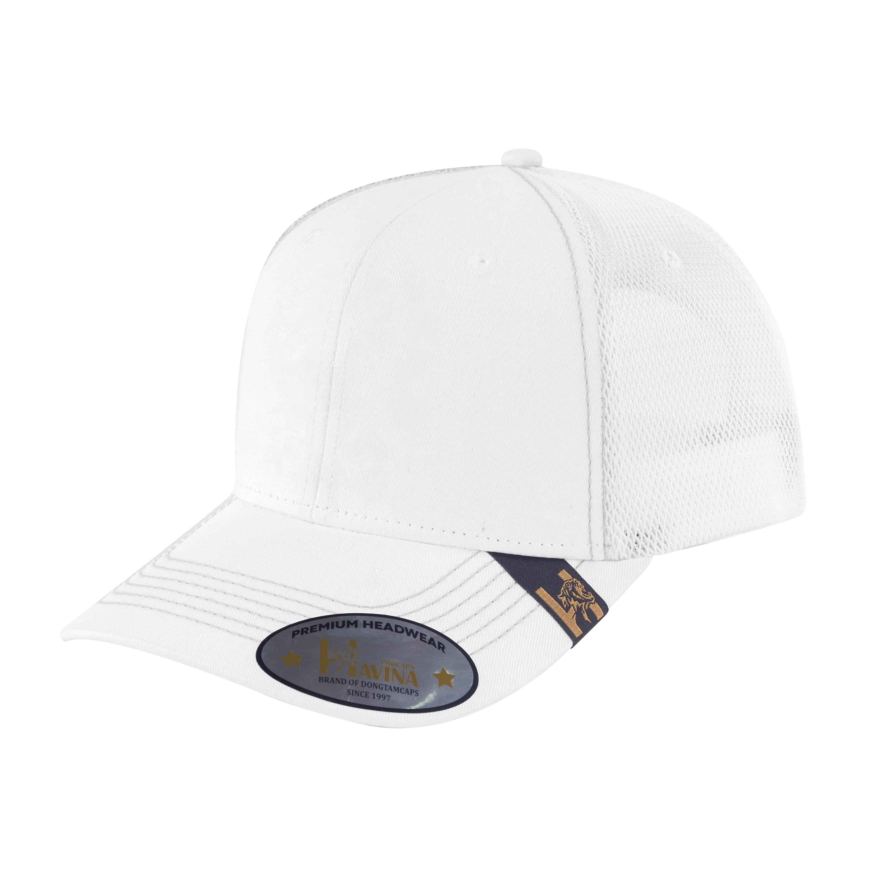 Yupoong 6511W Flexfit Trucker Mesh with White Front Panels Cap 