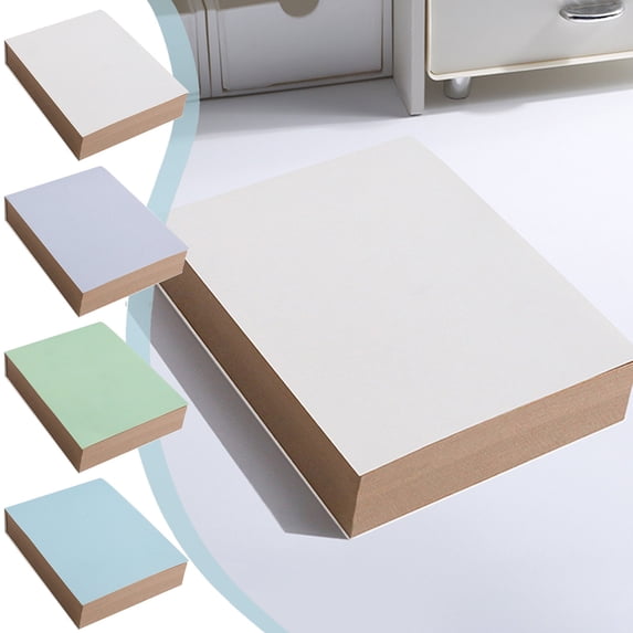 Blank Sketchbook 200 Sheets Kraft Paper Notebook Easy Tear Portable Math Draft Drawing Pad for Learners Office Memo Hand Sketch by PALIFEUR
